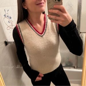 Vintage Abercrombie Wool Sweater Vest